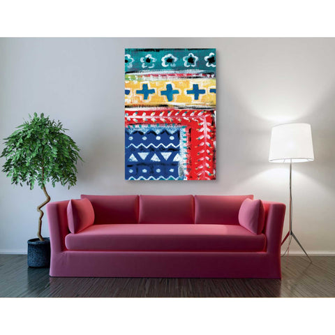 Image of 'Pattern Painting III' by Linda Woods, Canvas Wall Art,40 x 60