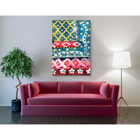 Image of 'Pattern Painting IV' by Linda Woods, Canvas Wall Art,40 x 60