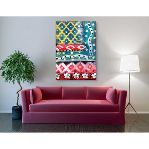 'Pattern Painting IV' by Linda Woods, Canvas Wall Art,40 x 60