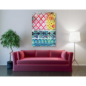 'Pattern Painting VI' by Linda Woods, Canvas Wall Art,40 x 60