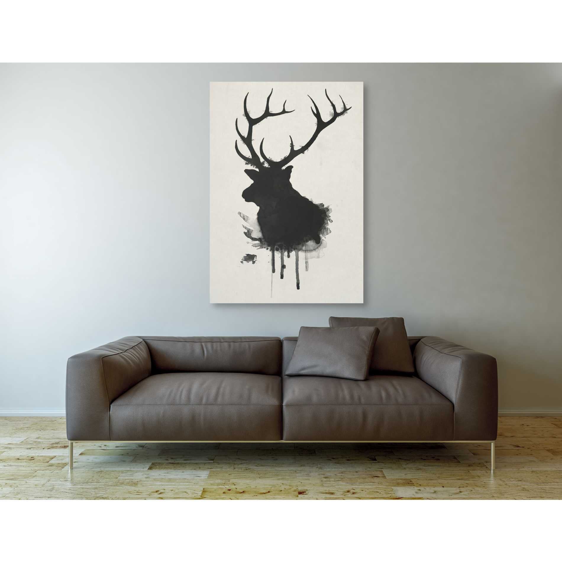 "Elk" by Nicklas Gustafsson, Giclee Canvas Wall Art