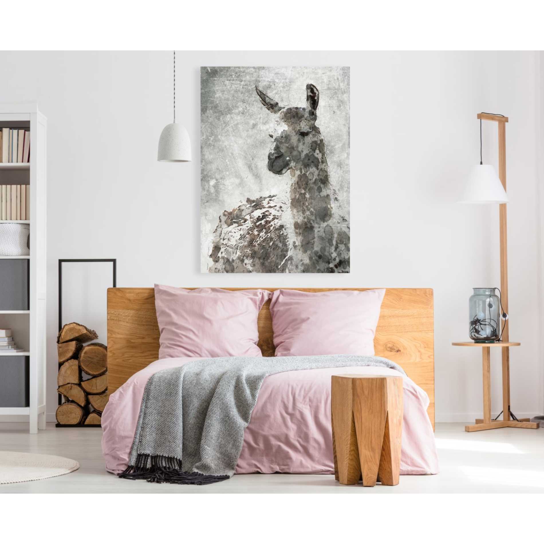 'Llama' by Irena Orlov, Canvas Wall Art,40 x 60