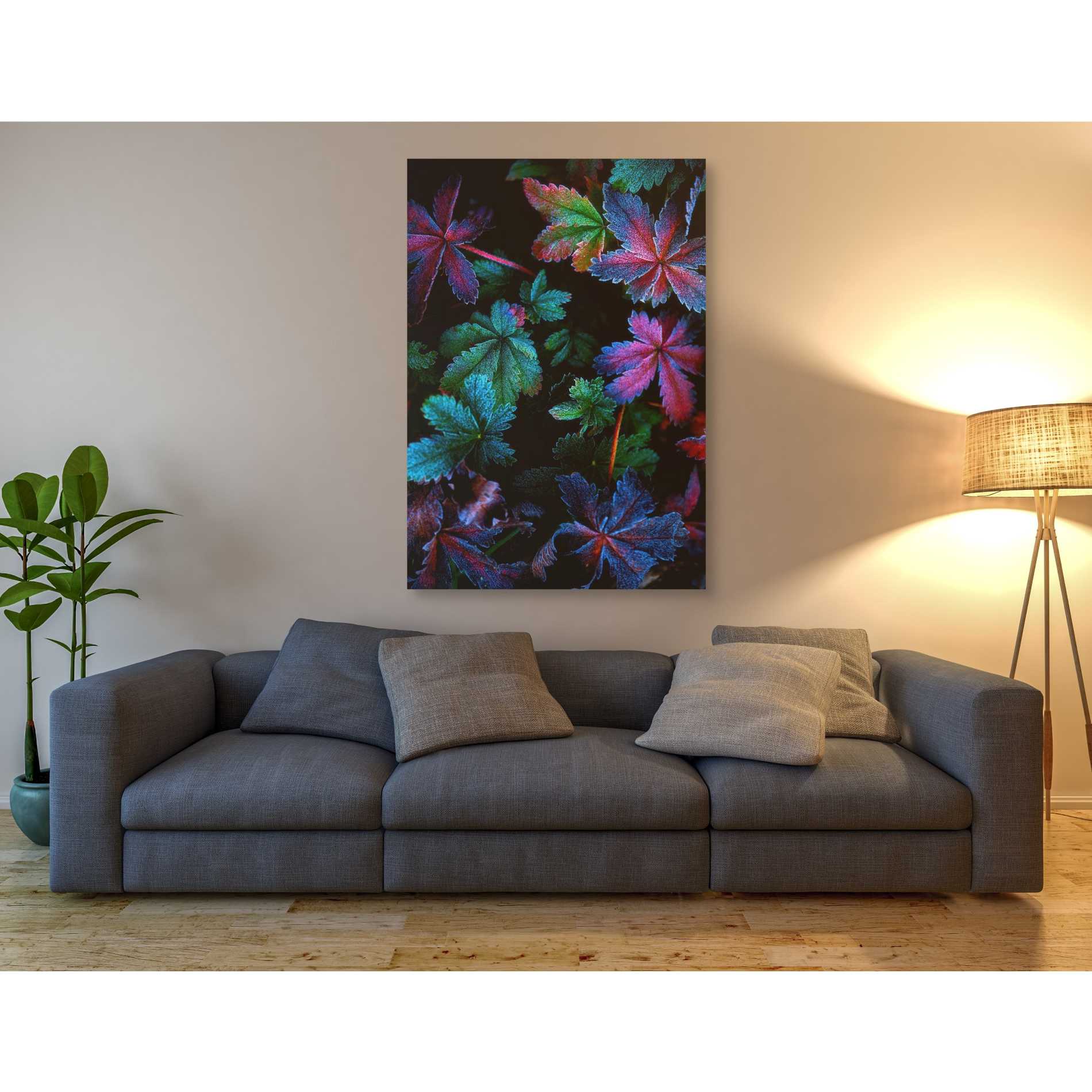 'Frosty Fall' by Darren White, Canvas Wall Art,40 x 60