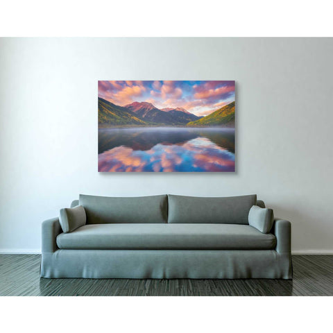 Image of 'Red Mountain Reflections' by Darren White, Canvas Wall Art,40 x 60