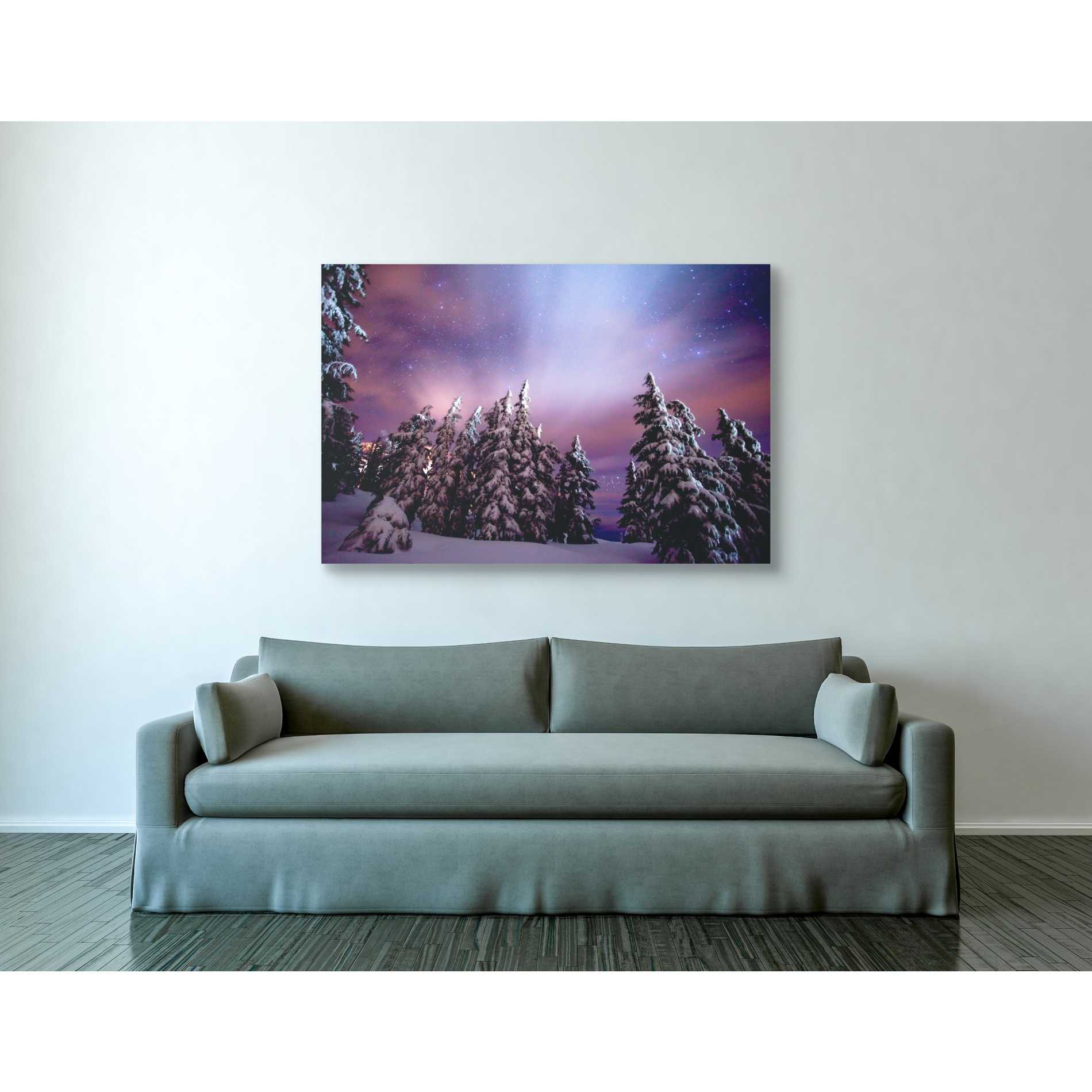 'Winter Nights' by Darren White, Canvas Wall Art,40 x 60