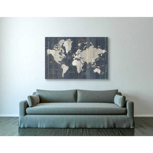 'Old World Map' by Wild Apple Portfolio, Canvas Wall Art,40 x 60