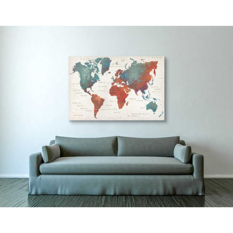 Image of 'Colorful World I' by James Wiens, Canvas Wall Art,40 x 60