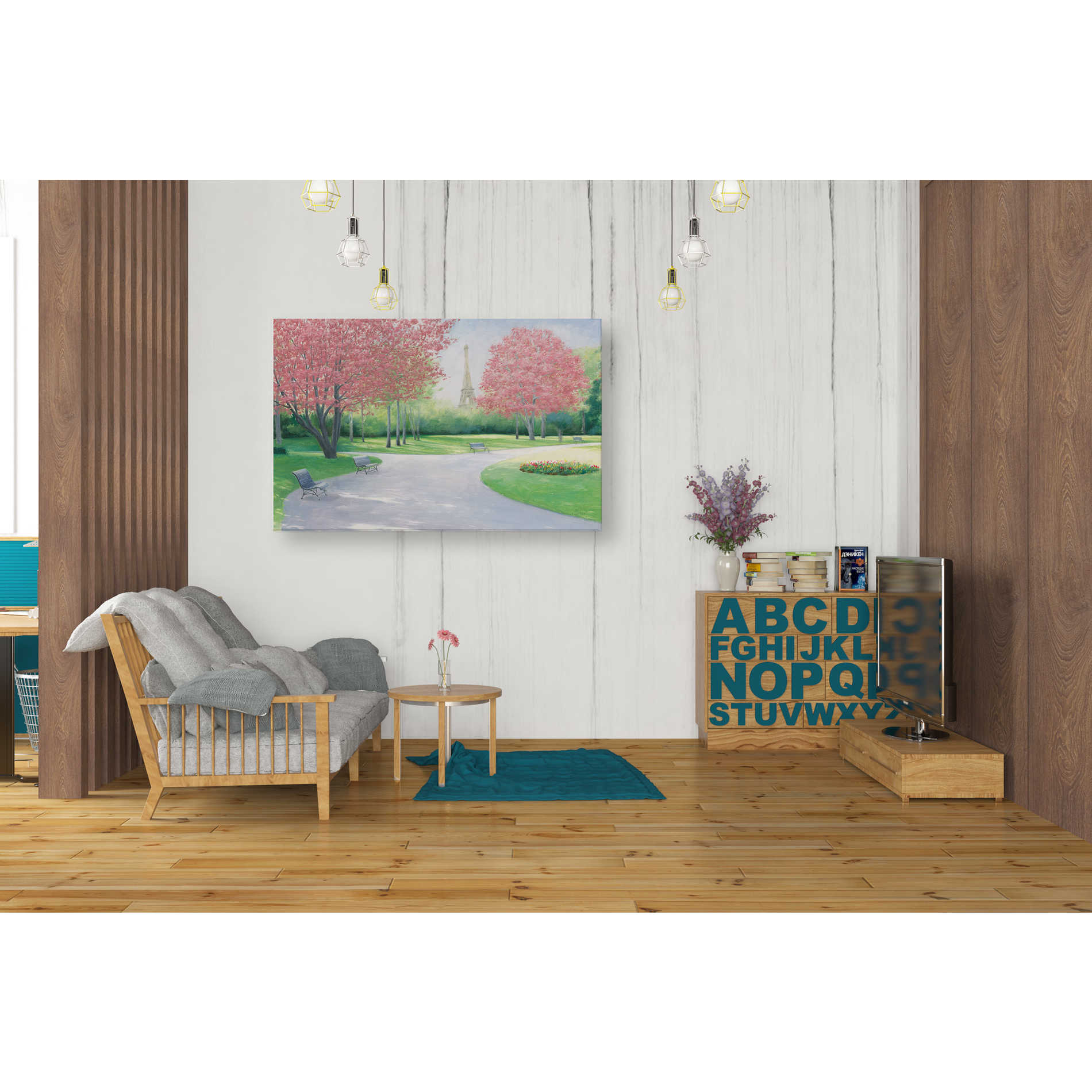 'Parisian Spring"by James Wiens, Canvas Wall Art,40 x 60