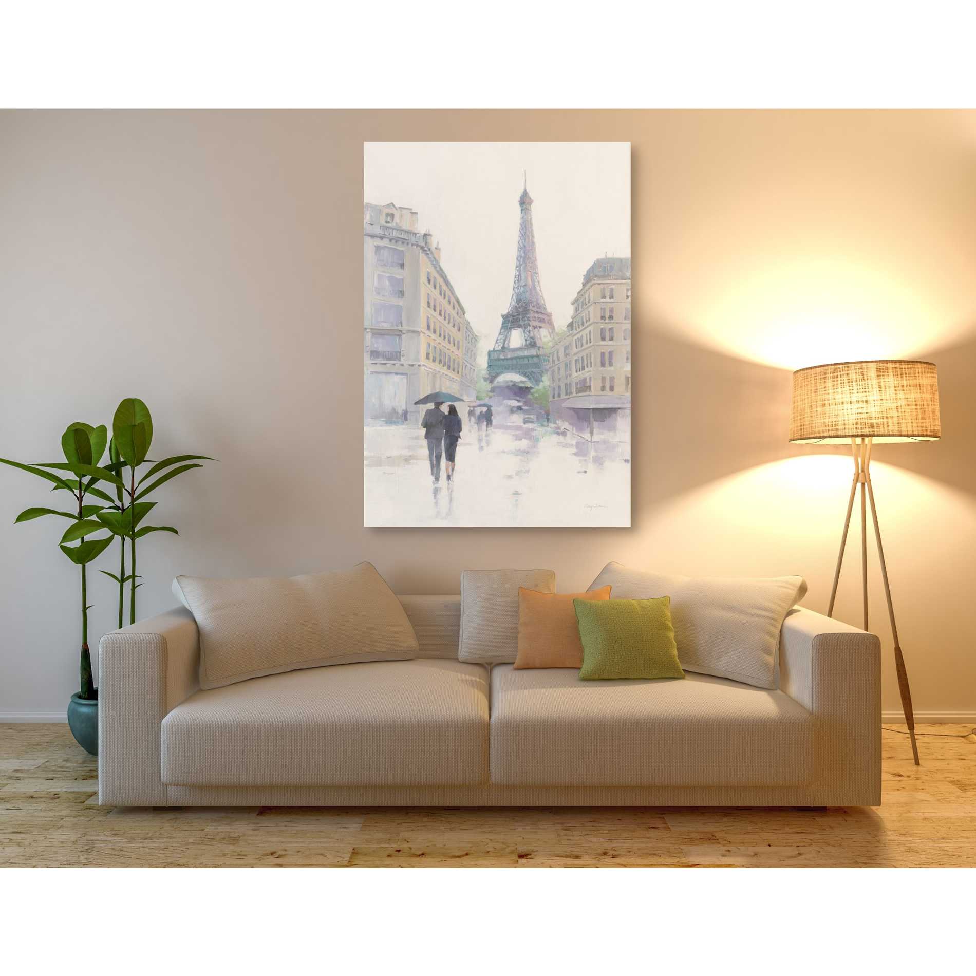 'Walking in the Rain' by Avery Tillmon, Canvas Wall Art,40 x 60