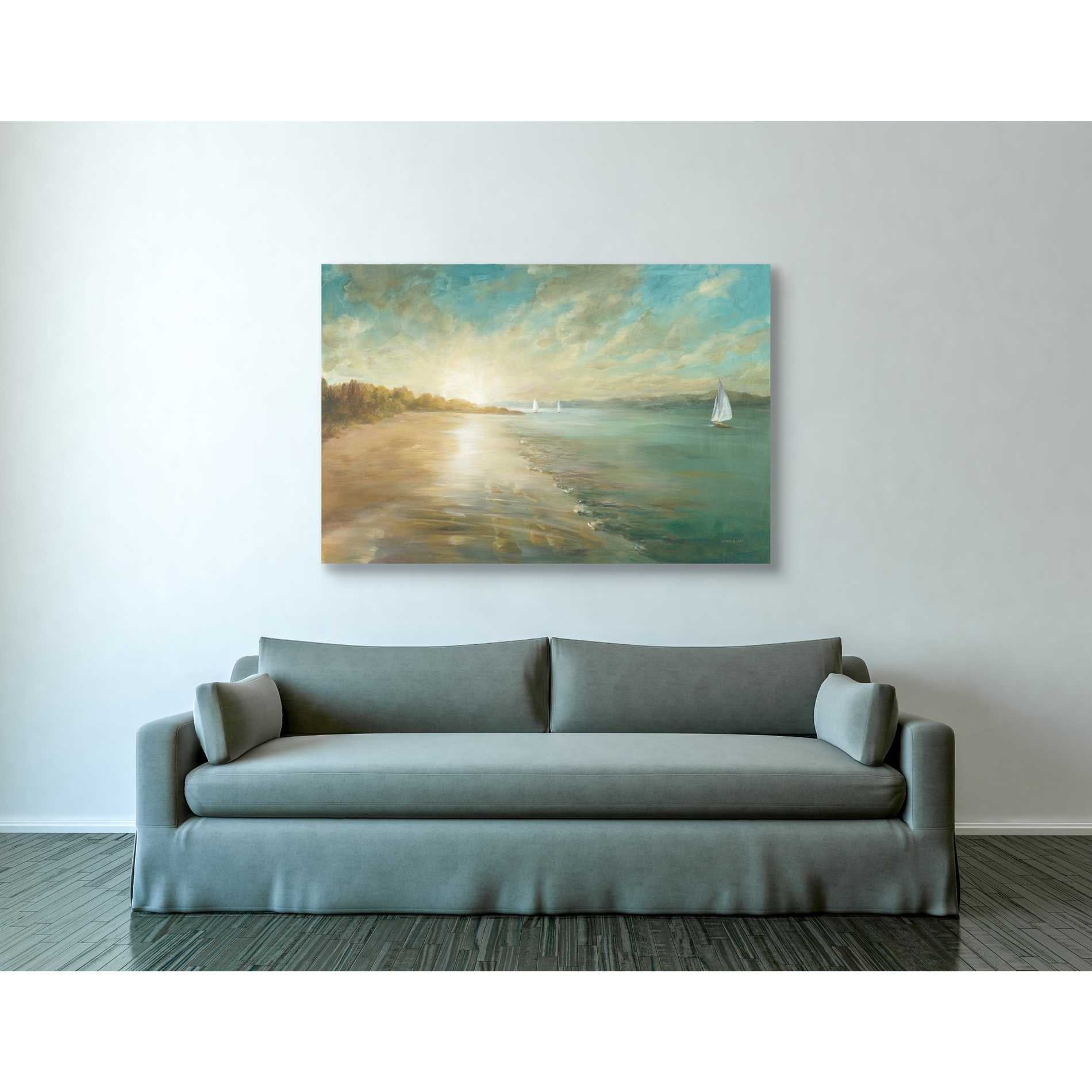 'Coastal Glow' by Danhui Nai, Canvas Wall Art,40 x 60