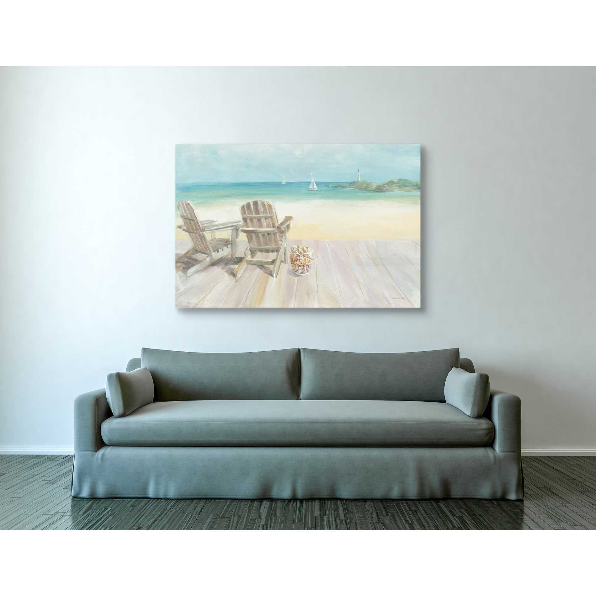 "Seaside Morning 1" by Danhui Nai, Giclee Canvas Wall Art,40 x 60