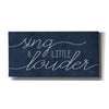 'Sing a Little Louder' by Marla Rae, Canvas Wall Art