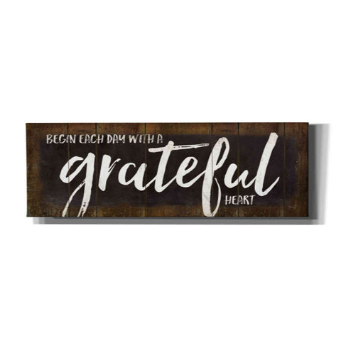 Image of 'Begin Each Day with a Grateful Heart' by Marla Rae, Canvas Wall Art