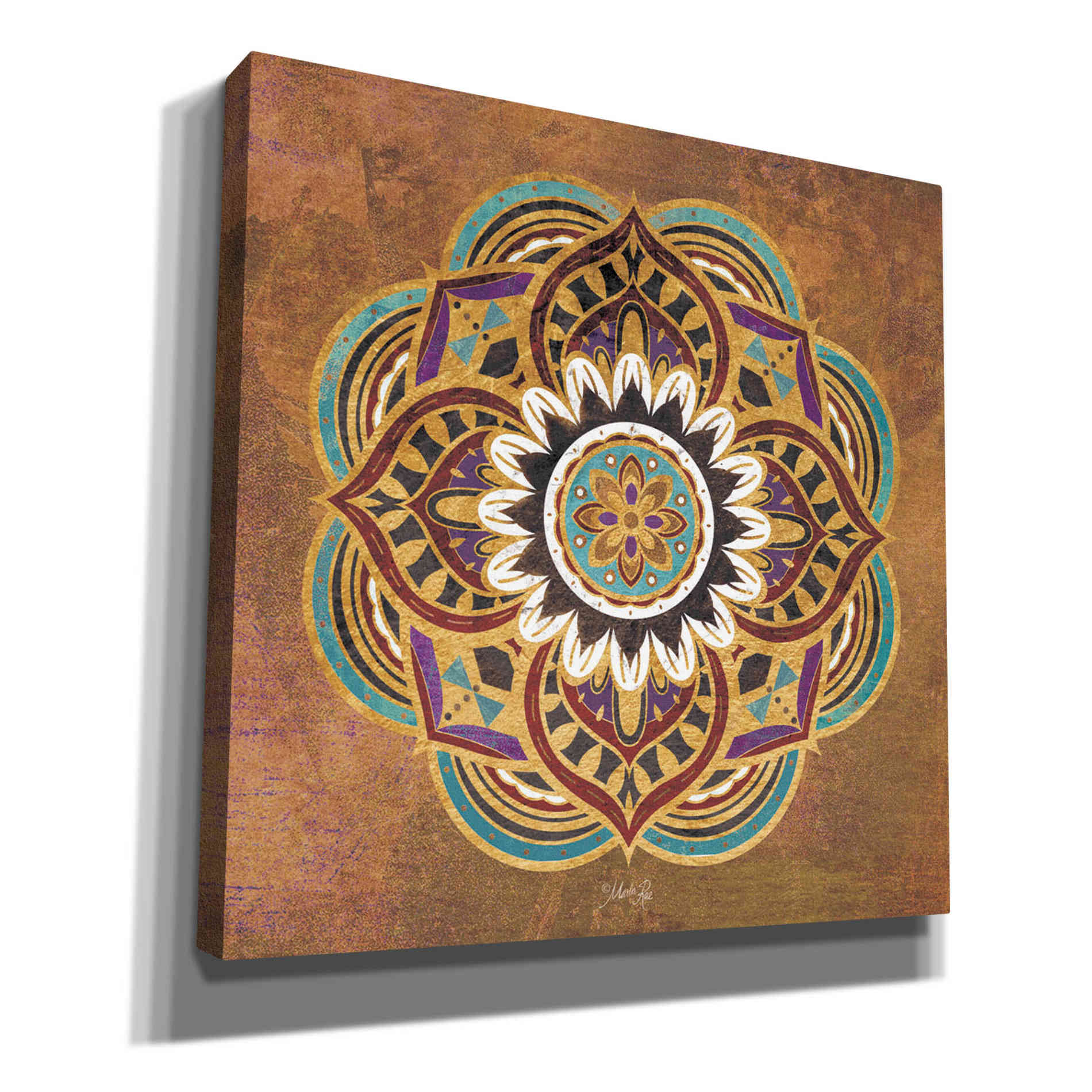 'Boho Medallion II' by Marla Rae, Canvas Wall Art