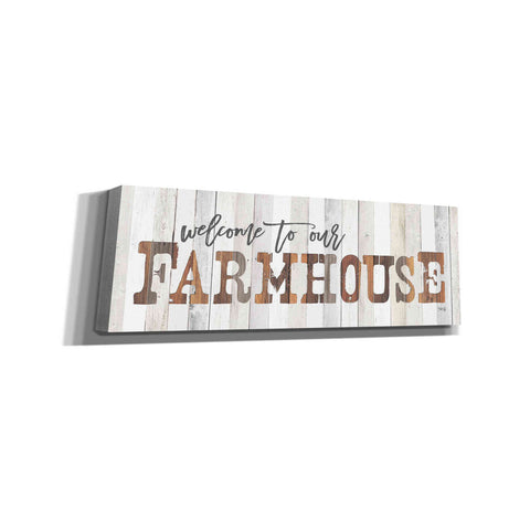 Image of 'Welcome to Our Farmhouse' by Marla Rae, Canvas Wall Art