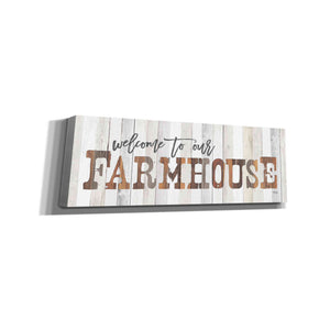 'Welcome to Our Farmhouse' by Marla Rae, Canvas Wall Art
