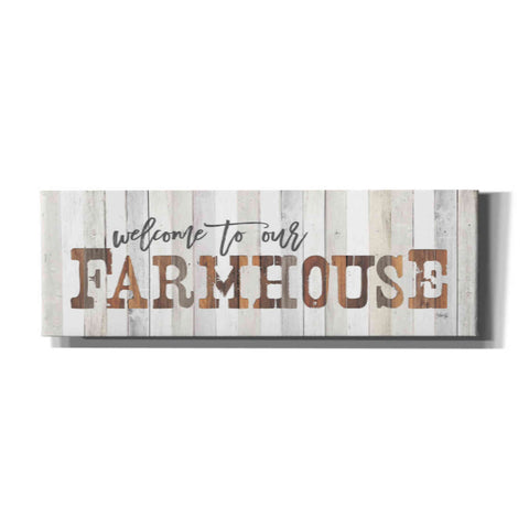 Image of 'Welcome to Our Farmhouse' by Marla Rae, Canvas Wall Art