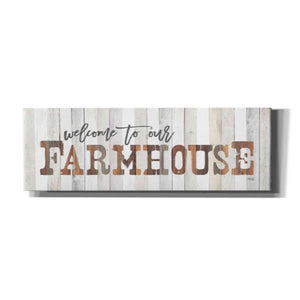 'Welcome to Our Farmhouse' by Marla Rae, Canvas Wall Art