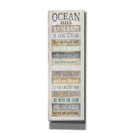 'Ocean Rules' by Marla Rae, Canvas Wall Art