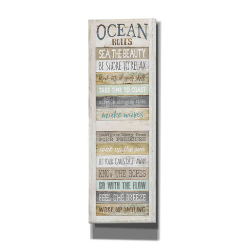 Image of 'Ocean Rules' by Marla Rae, Canvas Wall Art