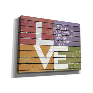 'Give Yourself the Same Love' by Marla Rae, Canvas Wall Art