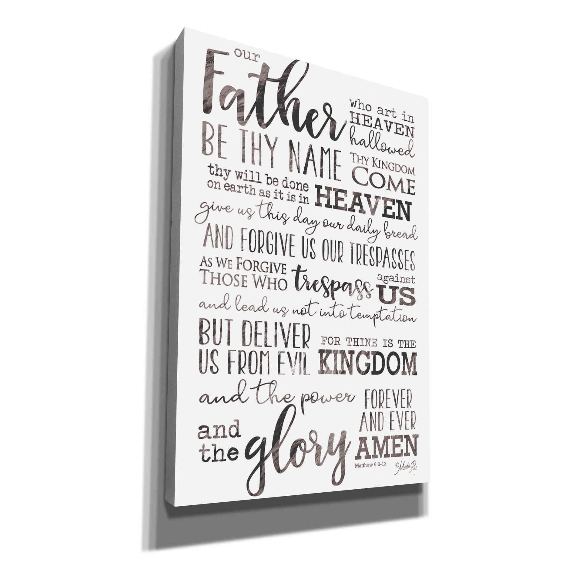 'Our Father' by Marla Rae, Canvas Wall Art