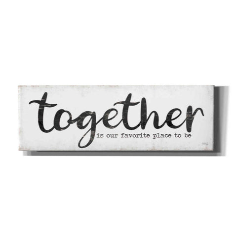 Image of 'Together is Our Favorite Place to Be' by Marla Rae, Canvas Wall Art