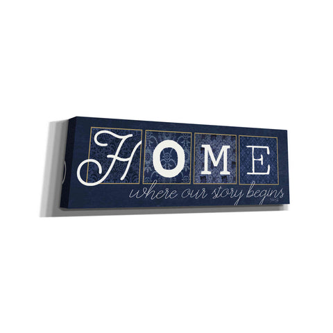 Image of 'Home Where Our Story Begins' by Marla Rae, Canvas Wall Art