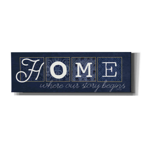 Image of 'Home Where Our Story Begins' by Marla Rae, Canvas Wall Art