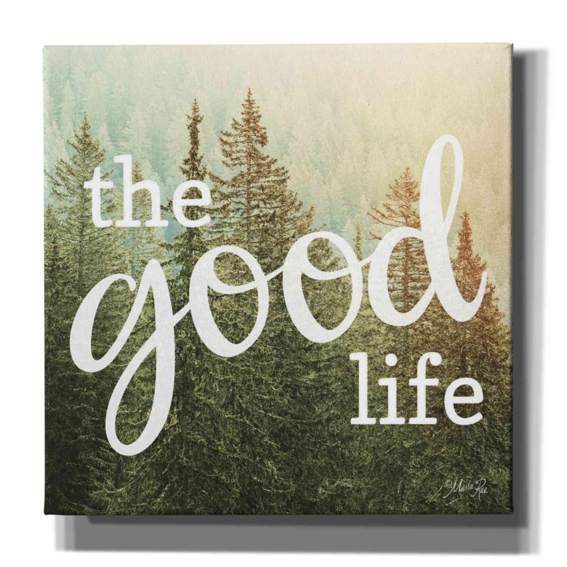 'The Good Life' by Marla Rae, Canvas Wall Art