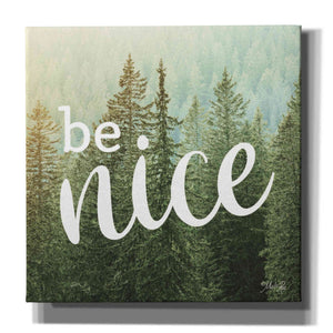 'Be Nice' by Marla Rae, Canvas Wall Art