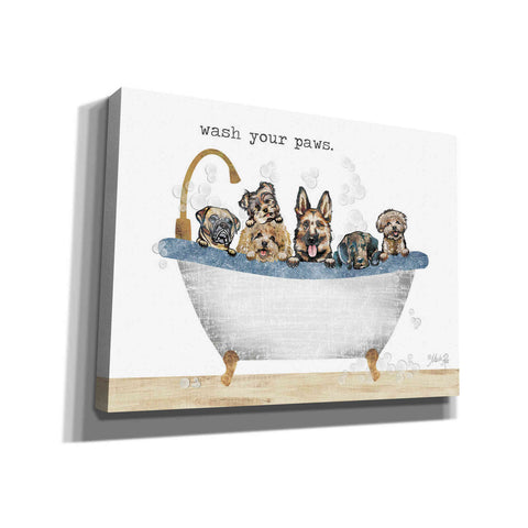 Image of 'Wash Your Paws' by Marla Rae, Canvas Wall Art