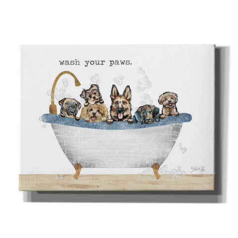 Image of 'Wash Your Paws' by Marla Rae, Canvas Wall Art