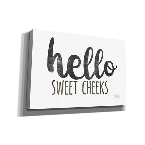 Image of 'Hello Sweet Cheeks Sign' by Marla Rae, Canvas Wall Art