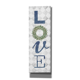 'Love with Eucalyptus Wreath II' by Marla Rae, Canvas Wall Art