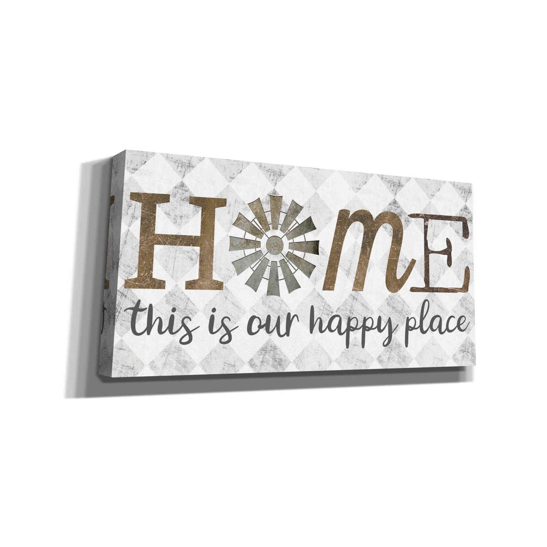 'Home - This is Our Happy Place' by Marla Rae, Canvas Wall Art
