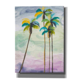 'Four Palms No. 2' by Jan Weiss, Canvas Wall Art