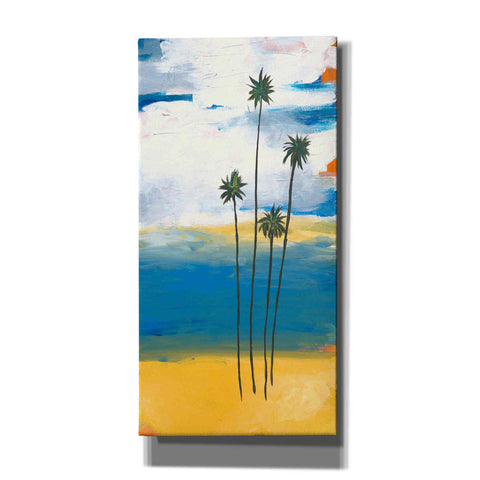 Image of 'Four Palms' by Jan Weiss, Canvas Wall Art