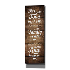 'Bless the Food Before Us' by Susan Ball, Canvas Wall Art