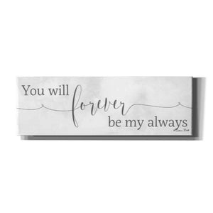 'Forever be My Always' by Susan Ball, Canvas Wall Art