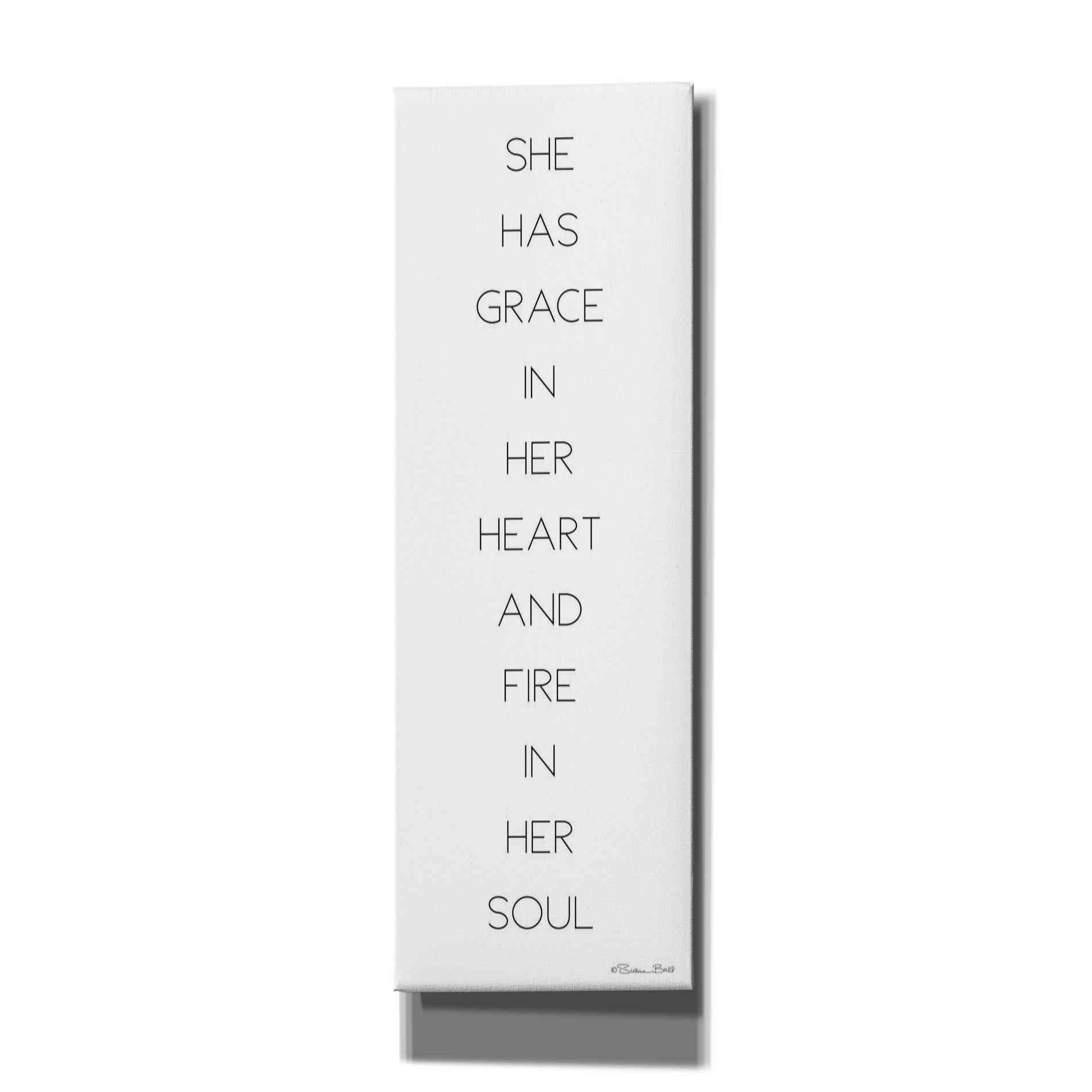 'Fire in Her Soul' by Susan Ball, Canvas Wall Art