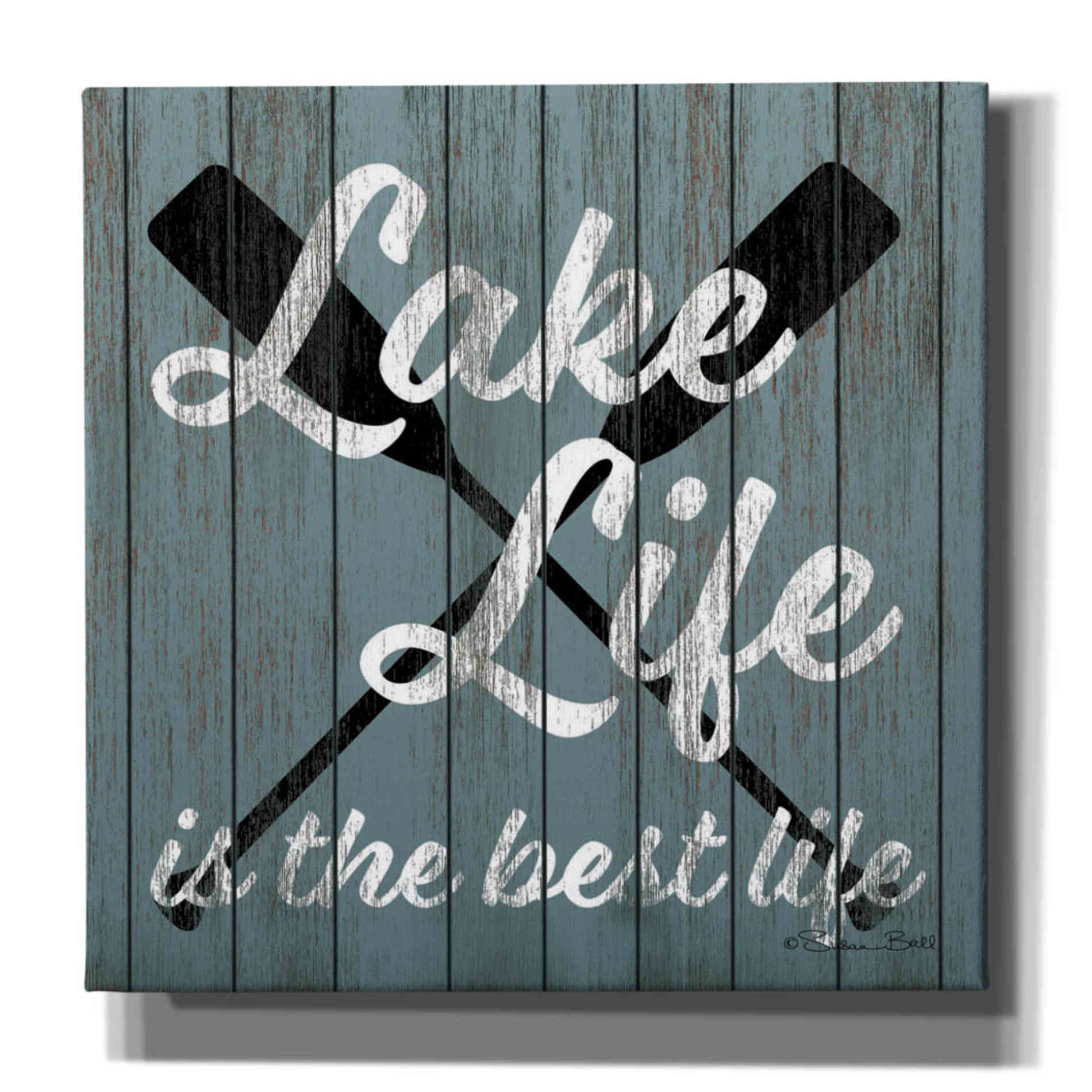 'Lake Life' by Susan Ball, Canvas Wall Art