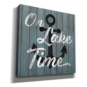 'On Lake Time' by Susan Ball, Canvas Wall Art
