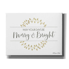 'Merry & Bright Wreath' by Susan Ball, Canvas Wall Art