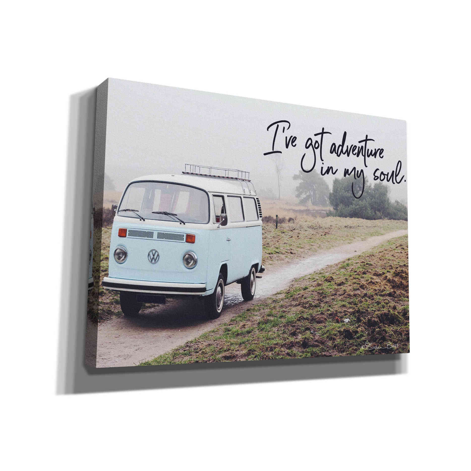 'I've Got Adventure in My Soul' by Susan Ball, Canvas Wall Art
