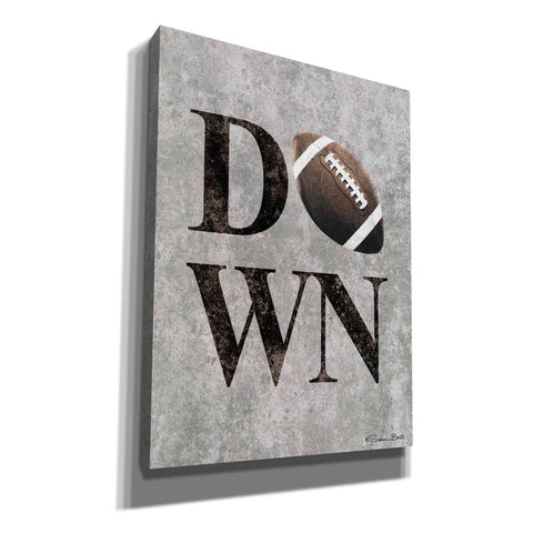 Image of 'Football DOWN' by Susan Ball, Canvas Wall Art