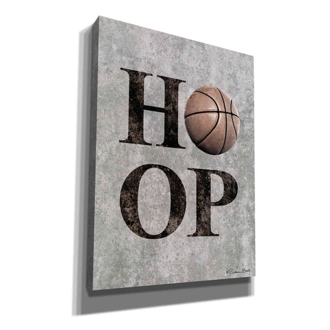 Image of 'Basketball HOOP' by Susan Ball, Canvas Wall Art