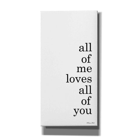 Image of 'All of Me' by Susan Ball, Canvas Wall Art