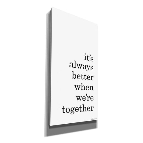 Image of 'Better Together' by Susan Ball, Canvas Wall Art