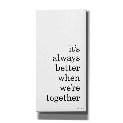 Image of 'Better Together' by Susan Ball, Canvas Wall Art